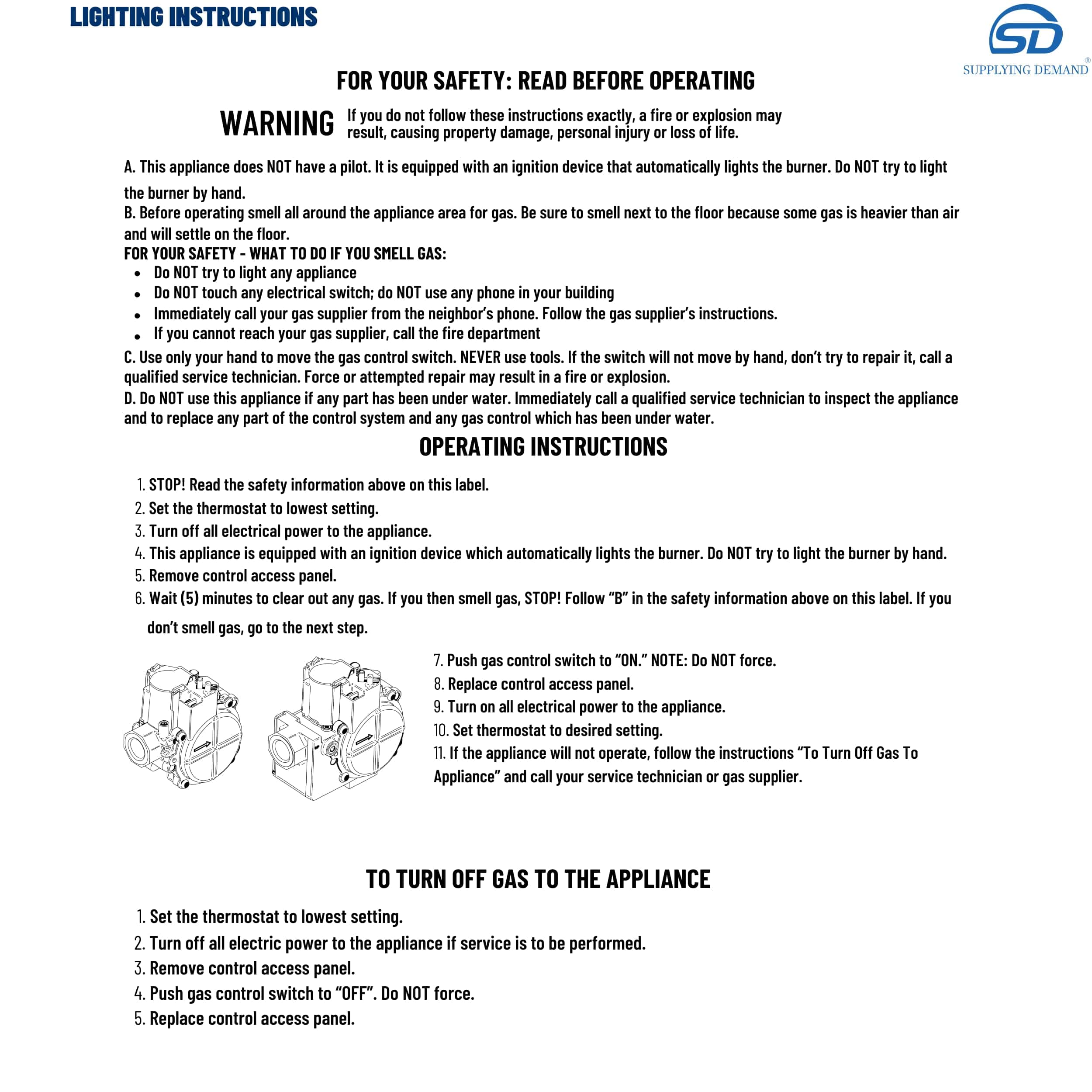Ensamblaje de Válvula de Gas de Horno HVAC de Suministro de - Imagen 9