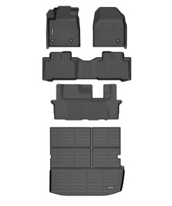 AIPOIL Tapetes para Piso y Forro de Maletero para Honda