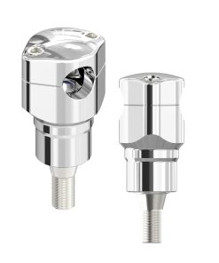 Kit de Elevadores de Manillar de 1.0" Cromado con Remache