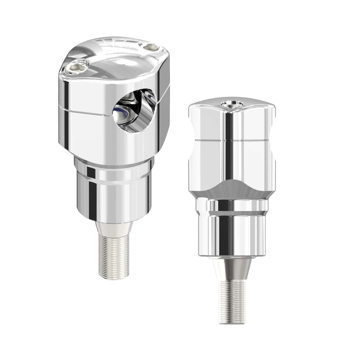 Kit de Elevadores de Manillar de 1.0" Cromado con Remache