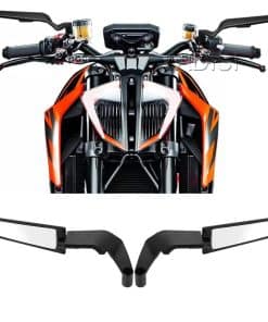 Espejo retrovisor ajustable y giratorio de ala de viento