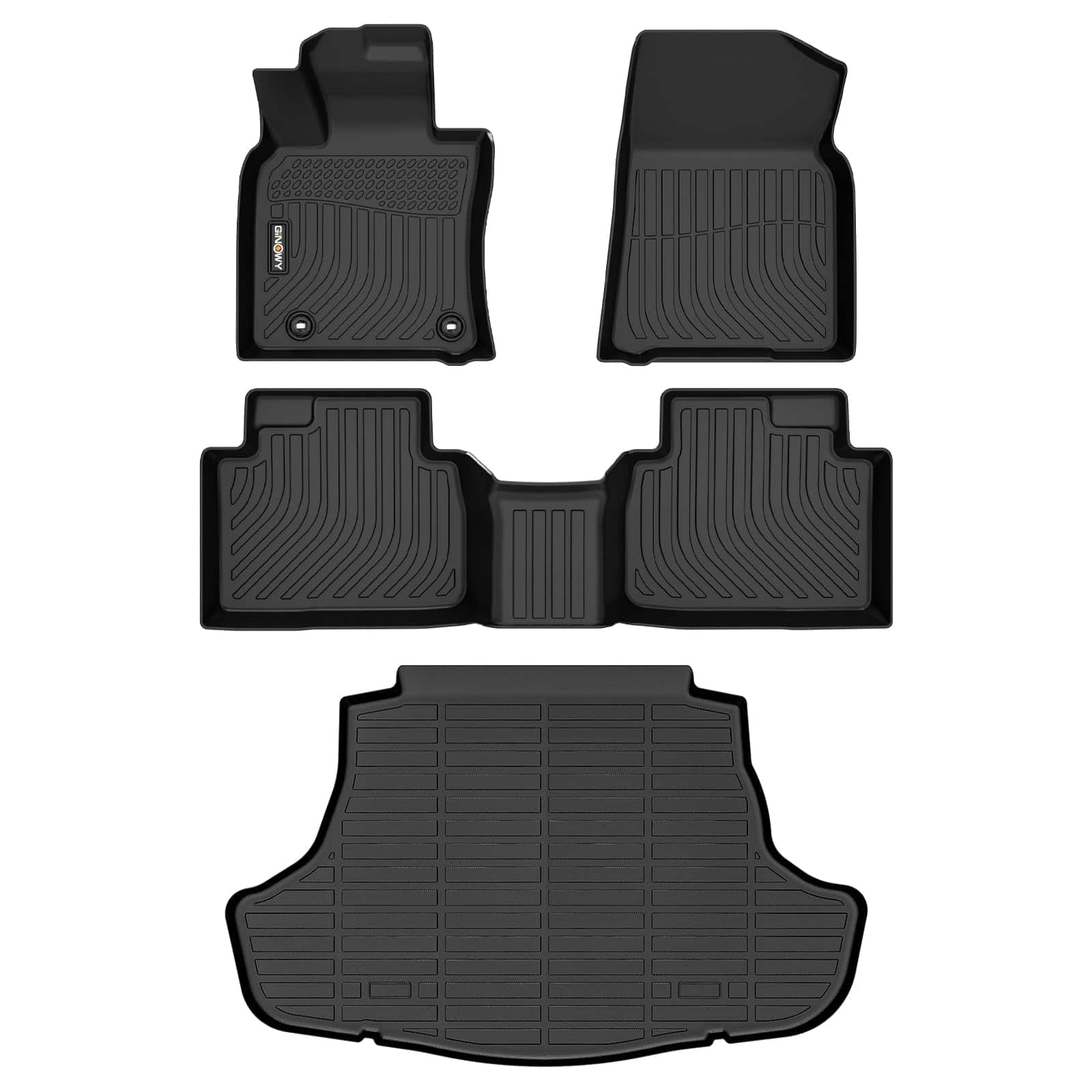 Juego de Tapetes para Piso y Forro de Maletero para Toyota