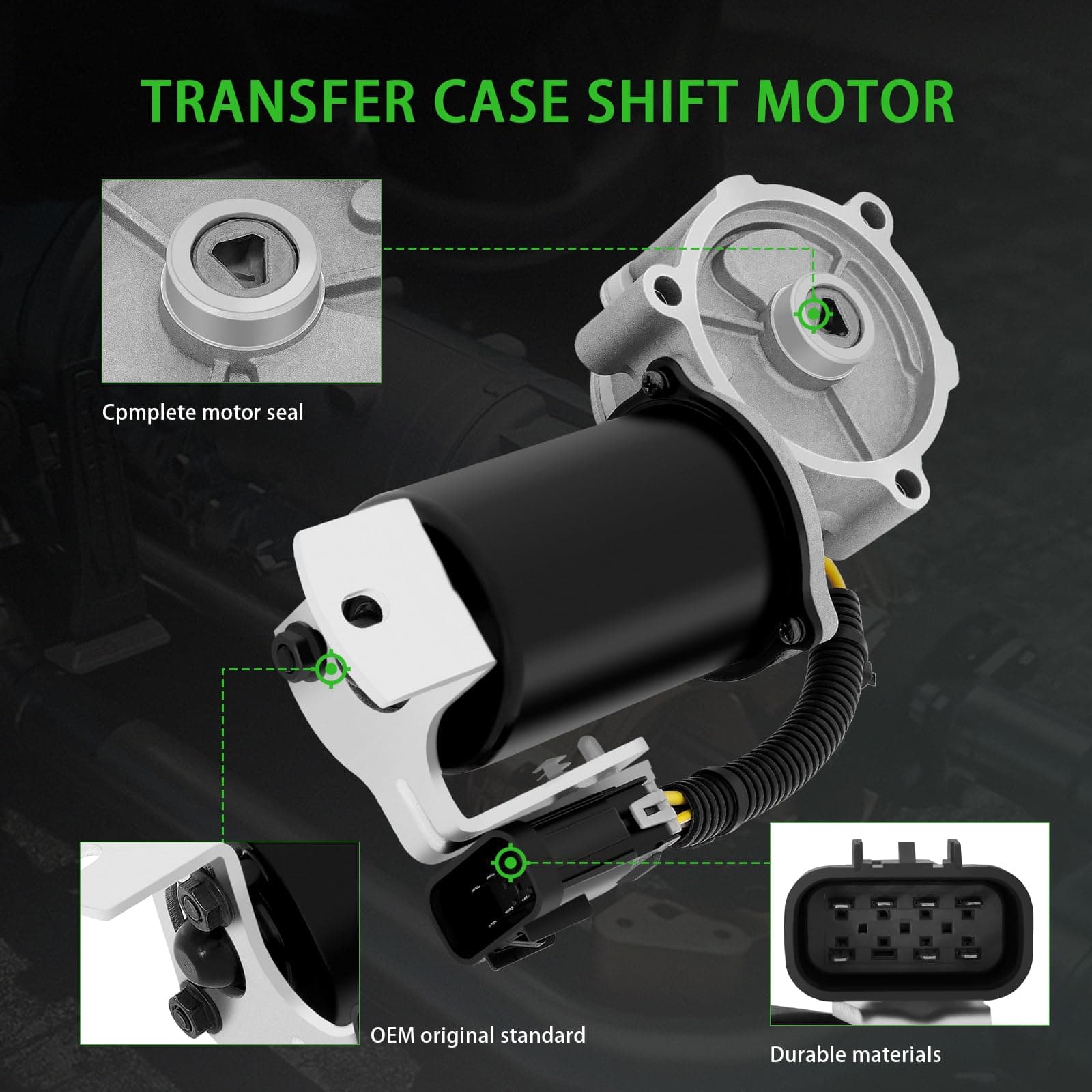 Motor actuador del transfer case de 4WD SCITOO 600-908 - Imagen 5