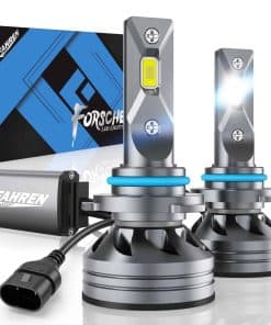FAHREN 9005 Bombillas de Conducción, 26000 Lúmenes 9005