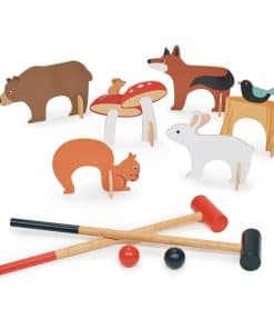 Juego de Croquet de Interior con Temática del Bosque de