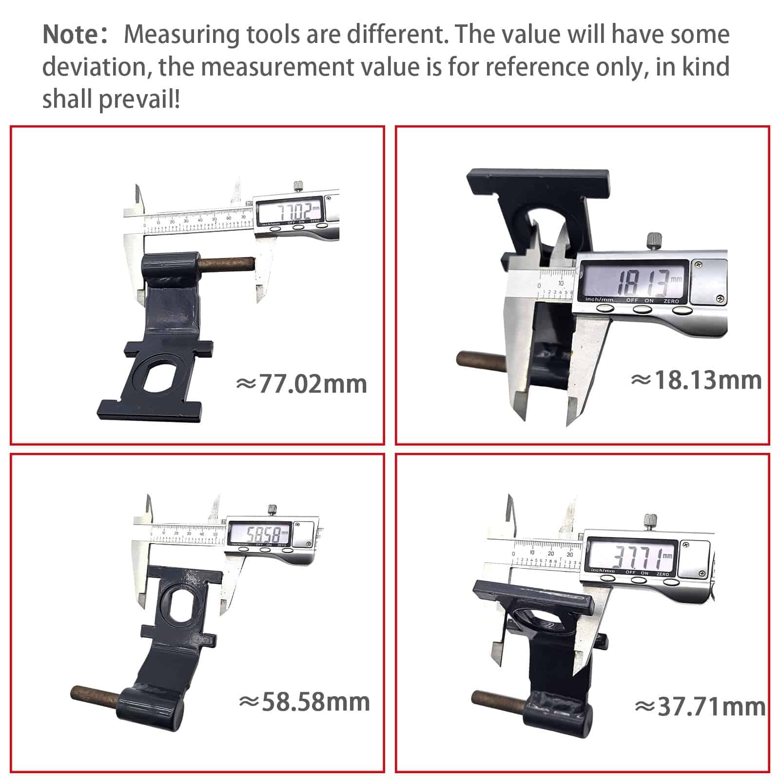 2PCS Bisagra de Puerta de Cabina con Junta 7193725 7167846 - Imagen 4