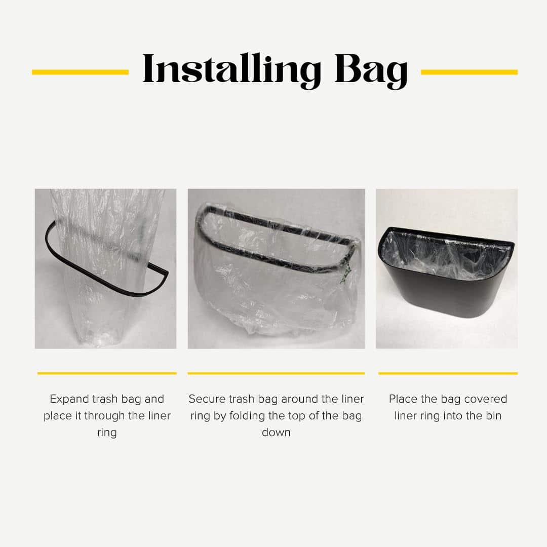 Basurero para Auto Mini - para Tesla Model 3 - Serie - Imagen 6