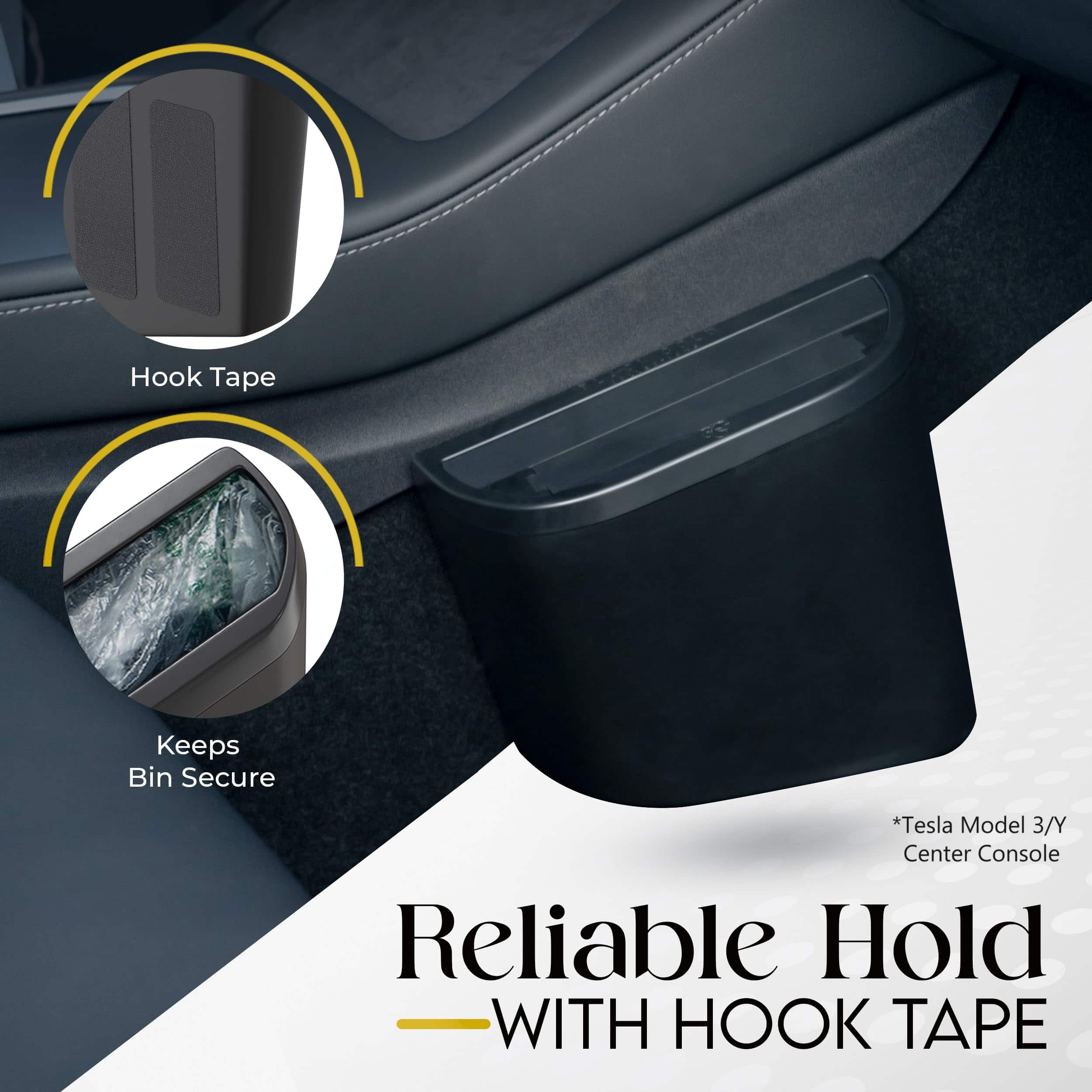 Basurero para Auto Mini - para Tesla Model 3 - Serie - Imagen 4