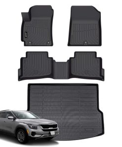 Juego de Tapetes para Piso y Forro de Carga Jenofa para Kia