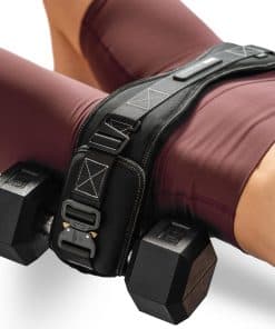 Cinturón premium JAB para hip thrust con mancuernas y pesas