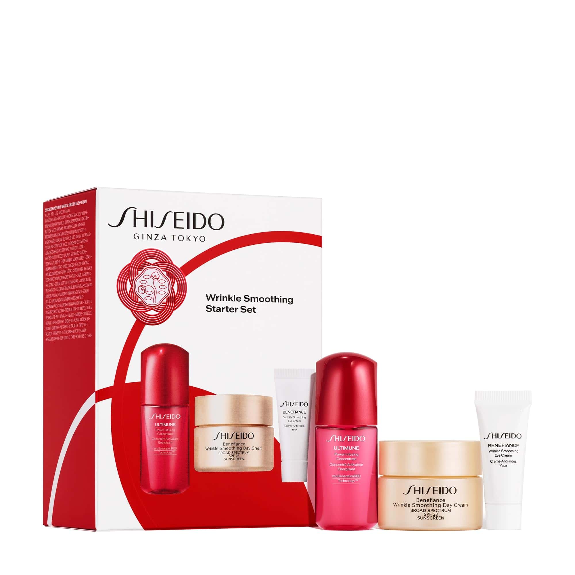 Set de Inicio para Alisar Arrugas Shiseido - Incluye
