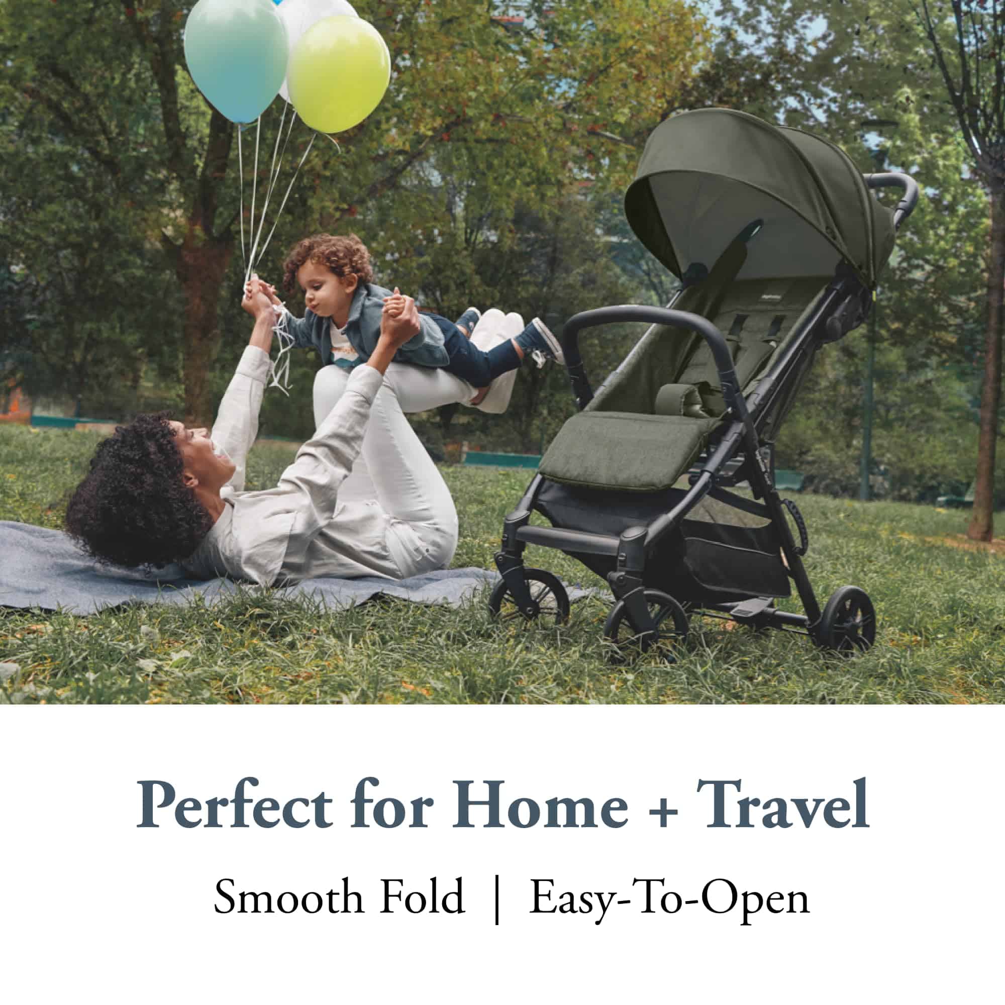 Coche de Bebé Inglesina Quid - Verde Cocodrilo - Cochecito - Imagen 7