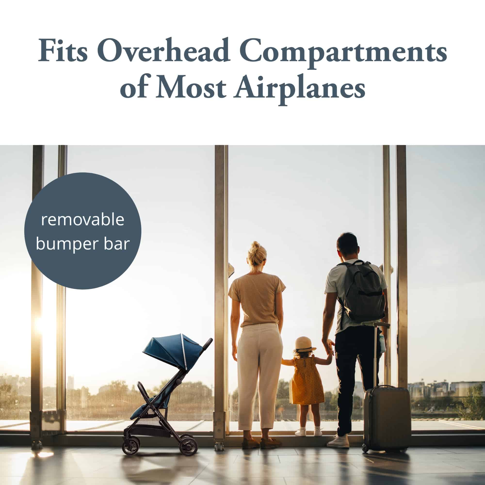 Cochecito Inglesina Quid - Azul Manta - Cochecito de viaje - Imagen 6