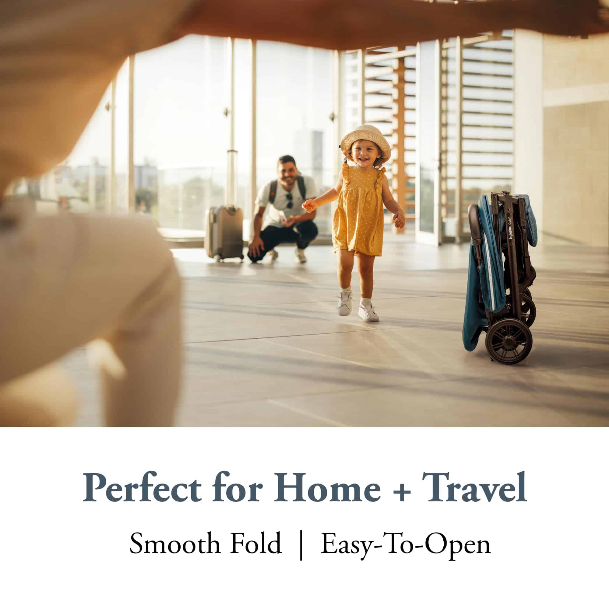 Cochecito Inglesina Quid - Azul Manta - Cochecito de viaje - Imagen 7