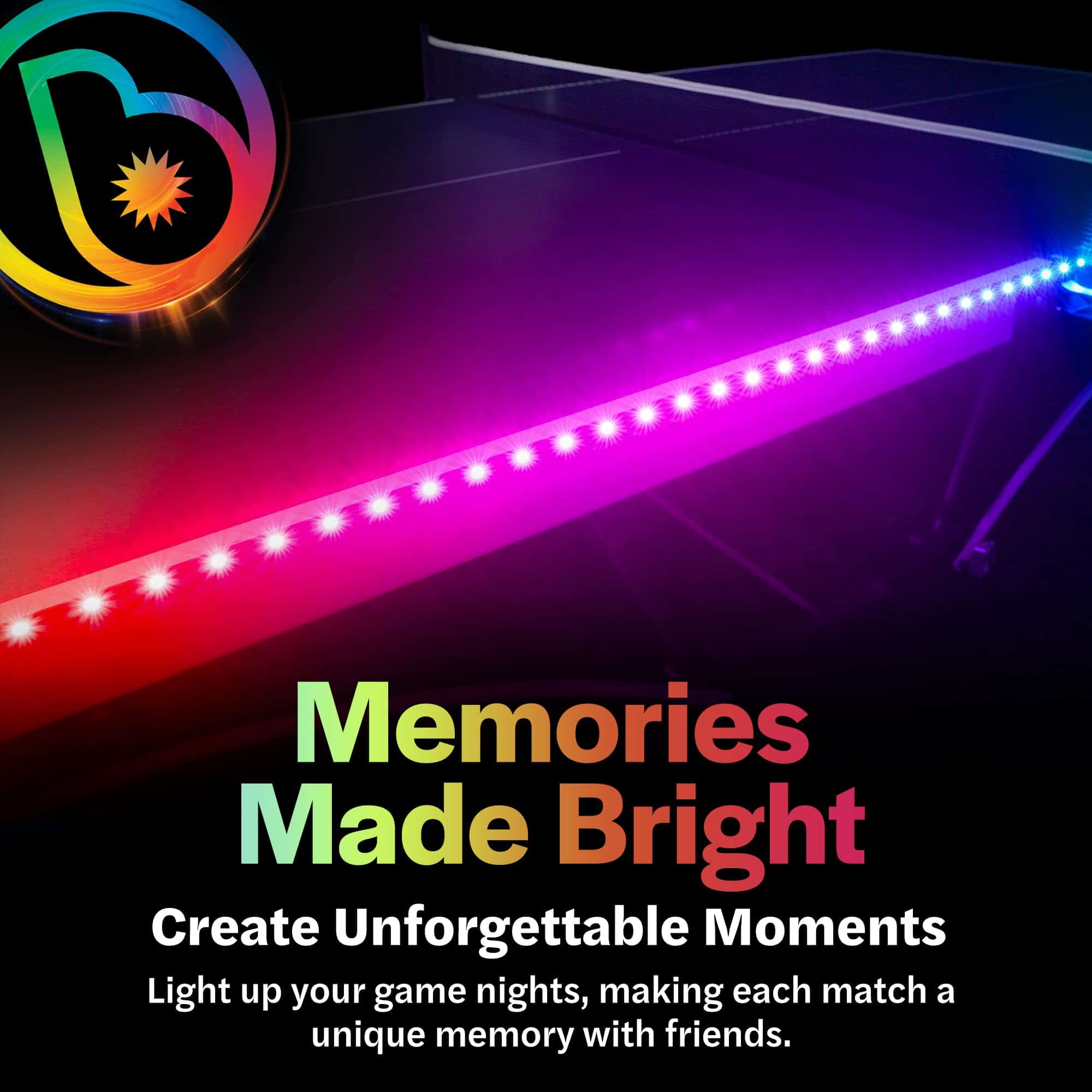Luz LED para Mesa de Ping Pong Brightz - Accesorios de Ping - Imagen 5