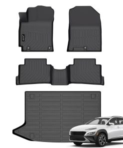 Juego de tapetes y forro de maletero para Hyundai Kona