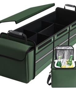 Organizador de Maletero para Coche, 115L de Alta -Verde 115L