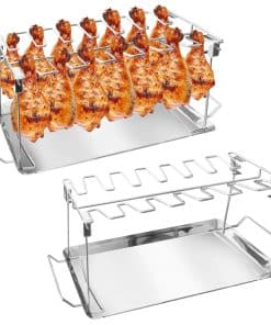 BaokiTook Soporte de muslo de pollo - 2 juegos Soporte de