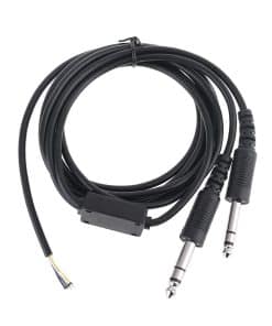 Cable de Repuesto para Auriculares de Aviación de 200cm