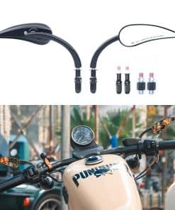 Espejos para Motocicleta WTZMOTO, Forma de Gota de Agua