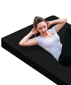 Tapete de ejercicio grande nuveti - -Negro