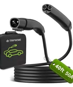 Cable de Extensión Tesla TRFIKNE 40ft 50A, Cable de Carga
