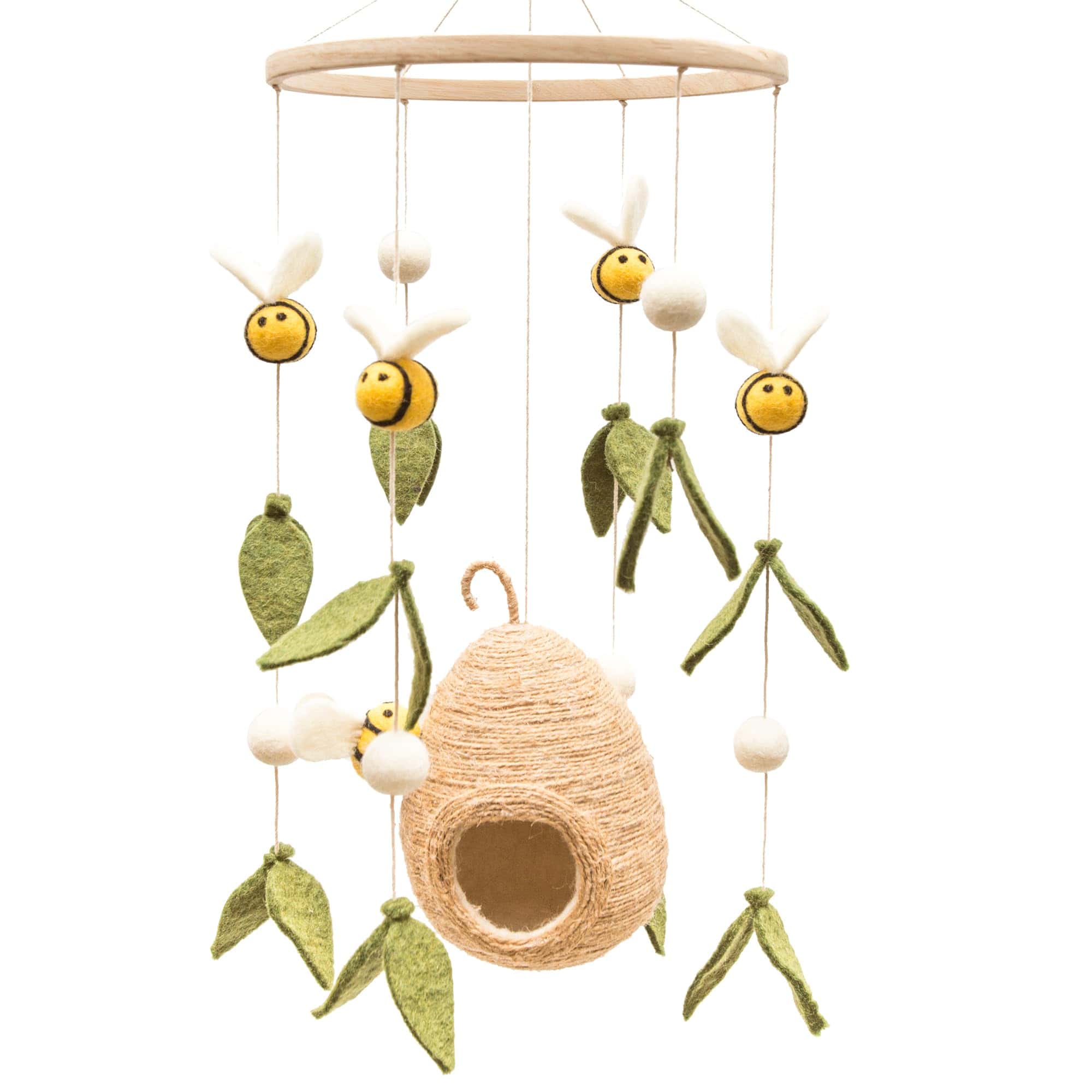 Móvil de abejas para cuna de bebé GLACIART ONE | Decoración