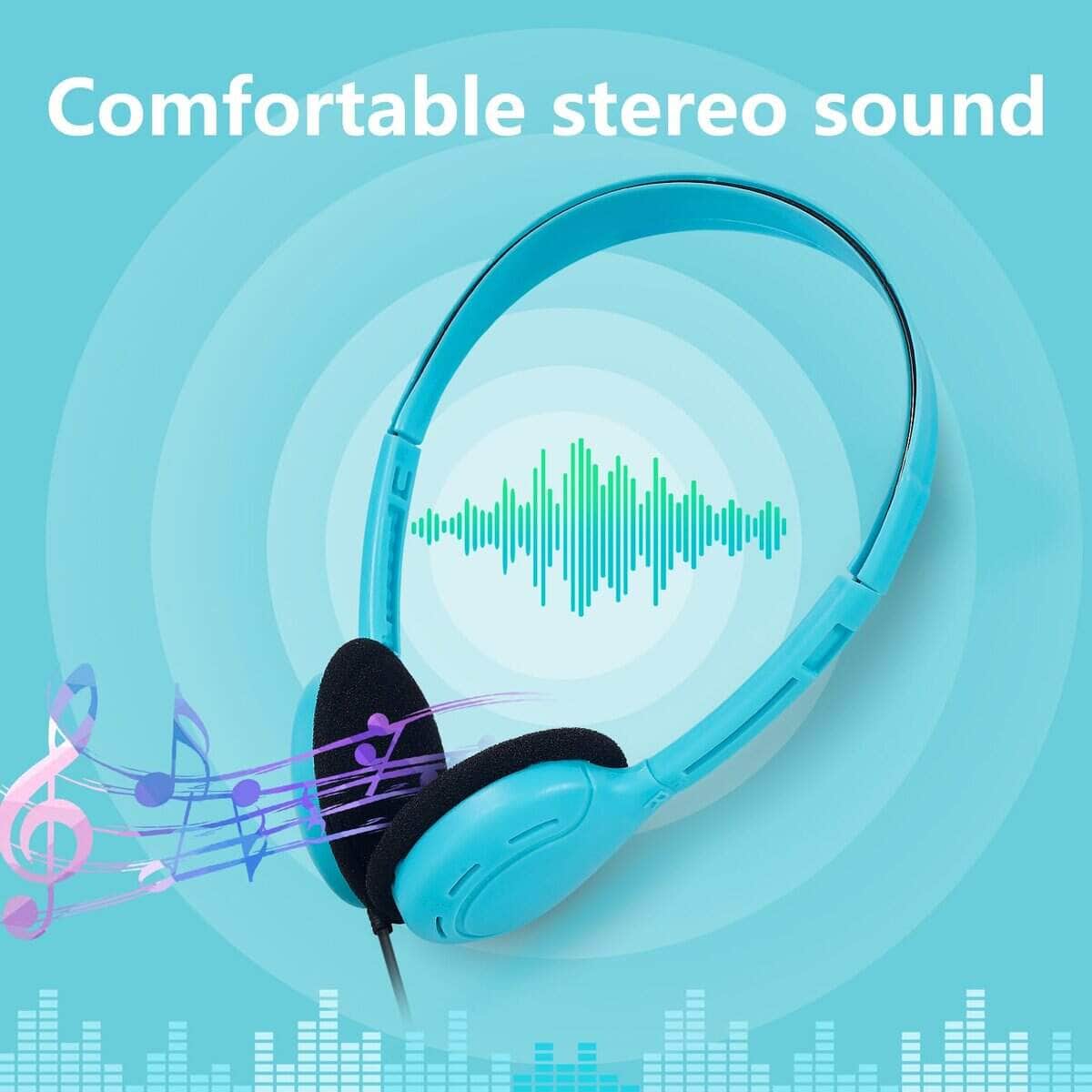 15 Pack de Auriculares para Niños en Colores Variados para - Imagen 4