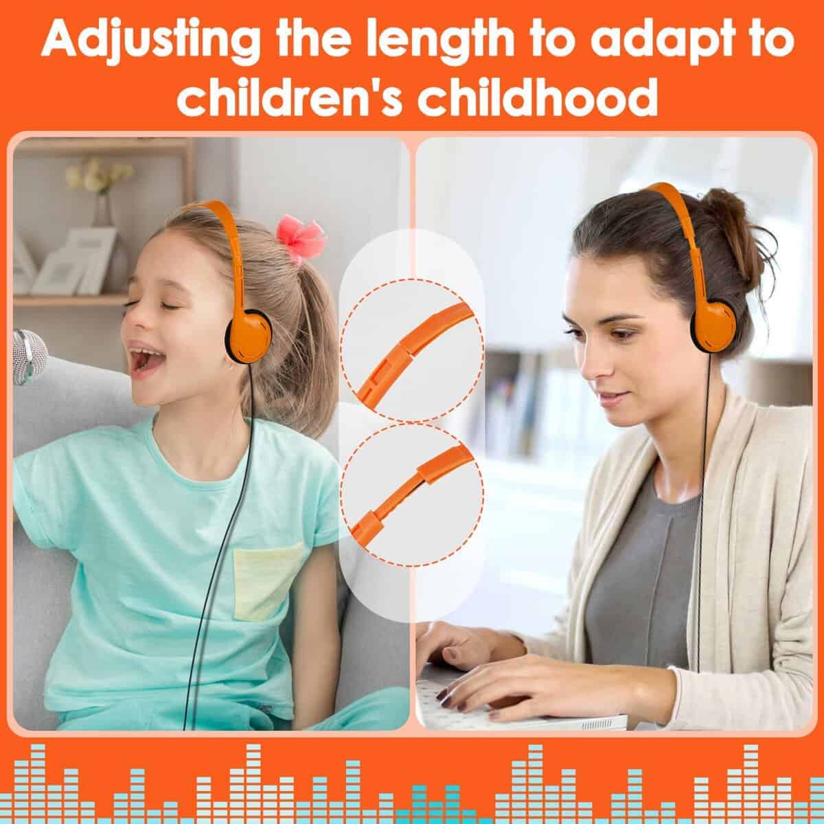 15 Pack de Auriculares para Niños en Colores Variados para - Imagen 5