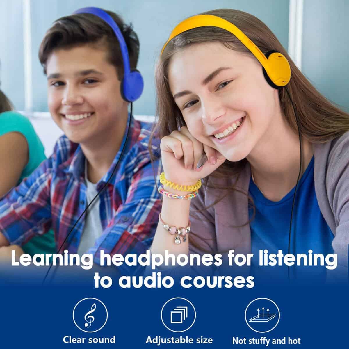 15 Pack de Auriculares para Niños en Colores Variados para - Imagen 7