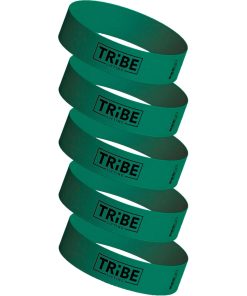 Bandas de resistencia de tela para hacer -Verde (todas las b