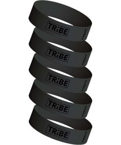 Bandas de Resistencia de Tela para Entrenar - -Negro