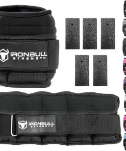 Pesas Ajustables para Tobillo (Par) - Pesas -Negro