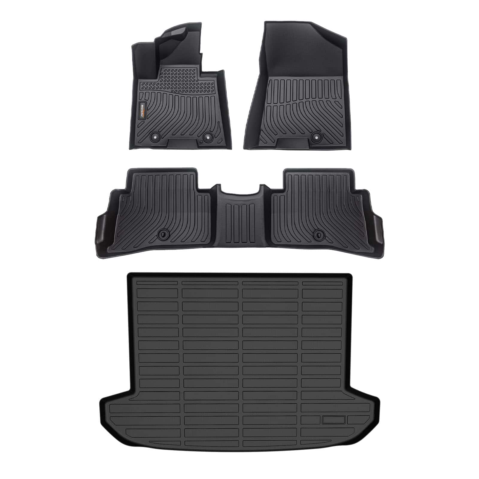 Tapetes para piso todo clima y protector de carga para Kia