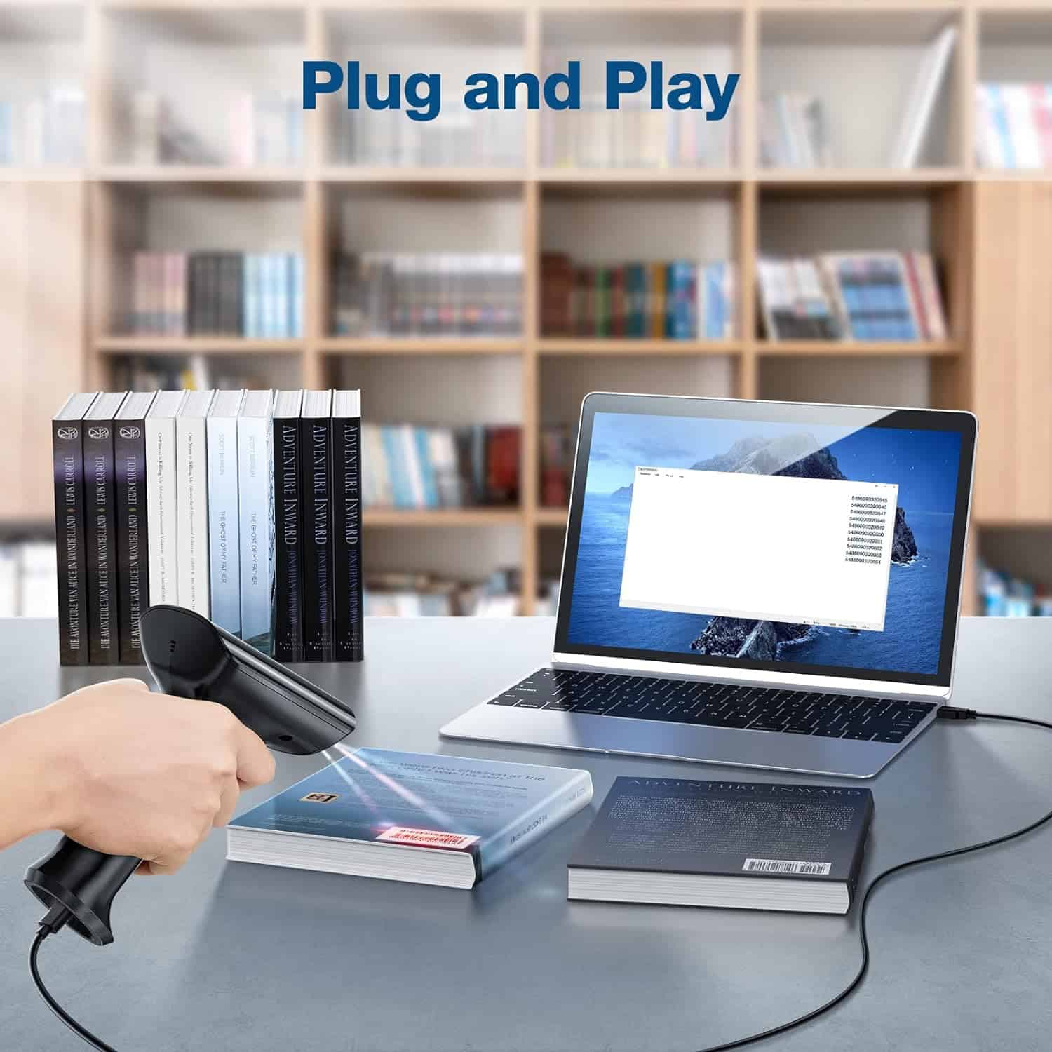 Escáner de Código de Barras Bluetooth 1D 2D QR iDPRT, - Imagen 5