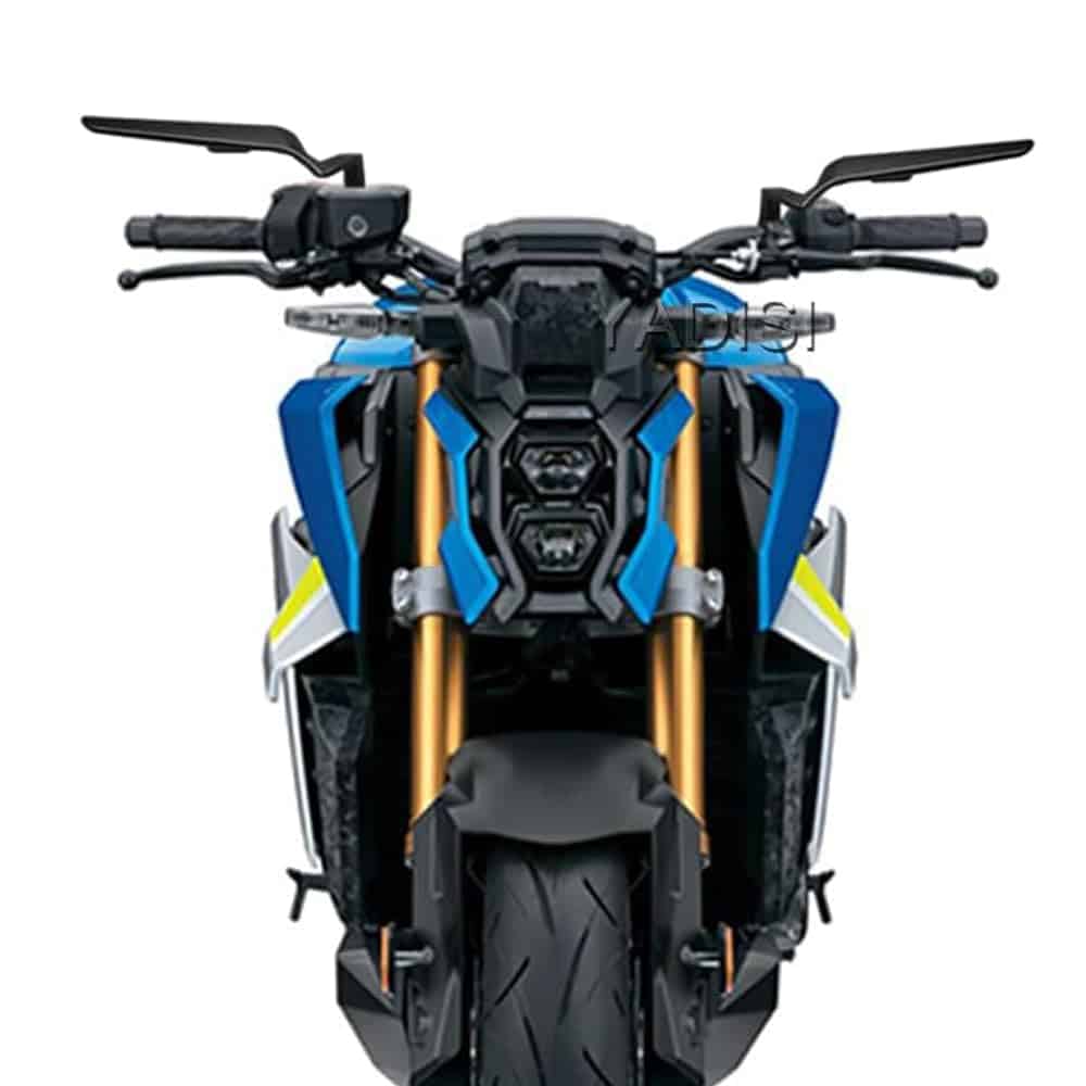 Espejo retrovisor giratorio ajustable para motocicleta