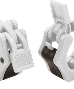 AbraFit 2� Olympic Barbell Clamps - Solid ABS Locking