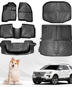 Cubierta para asientos de coche Antsvnn para 3 filas y