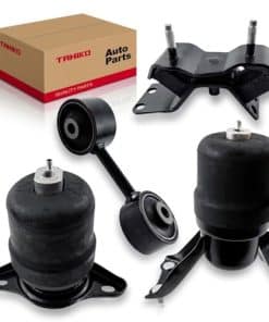 Juego de 4 soportes de motor y transmisión -Negro