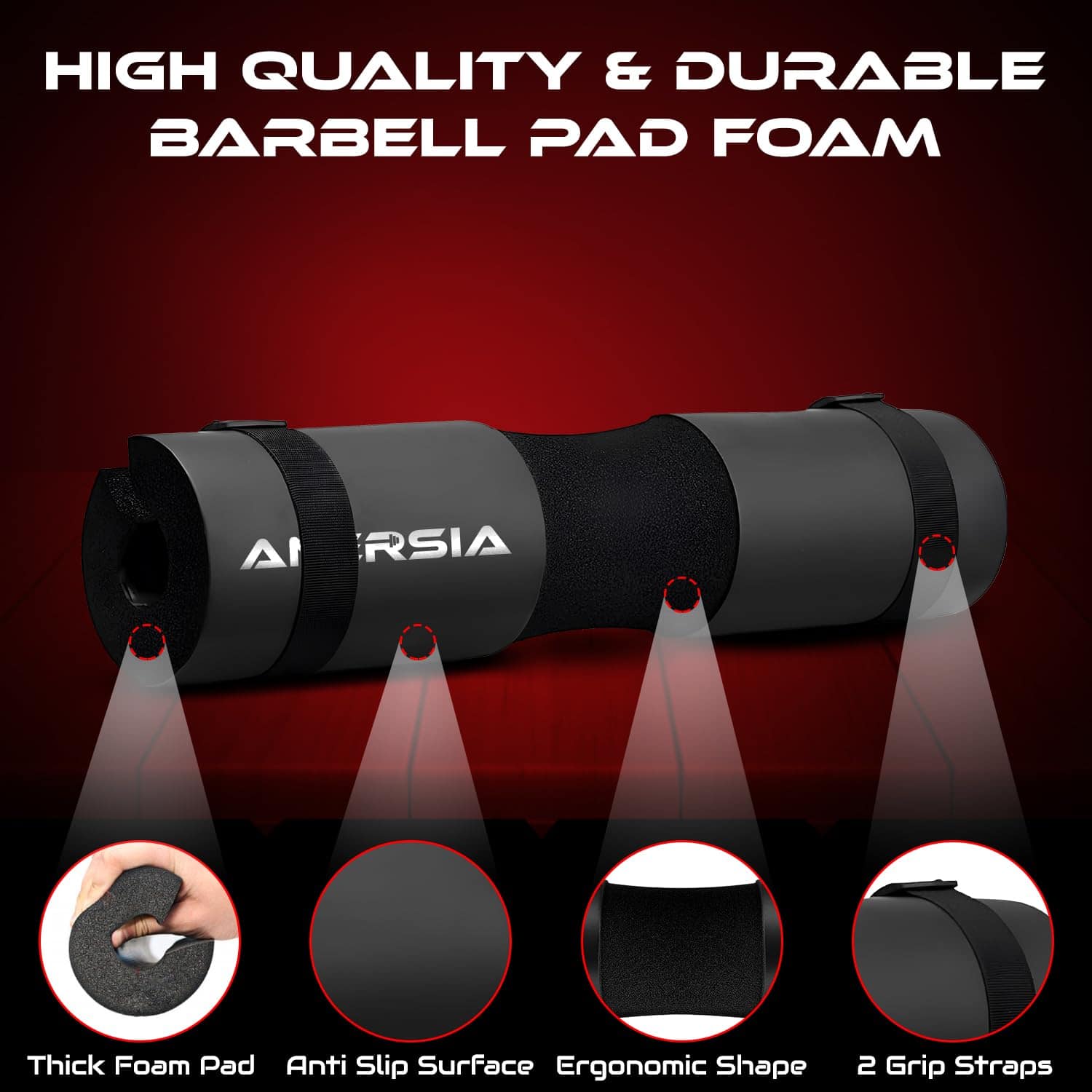 Juego de 10 almohadillas de barra ANERSIA � Cojín para - Imagen 3