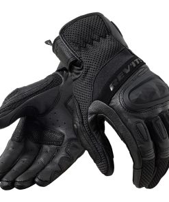 Guantes de moto de aventura REV'IT! Dirt 4 (Negro - Pequeño)