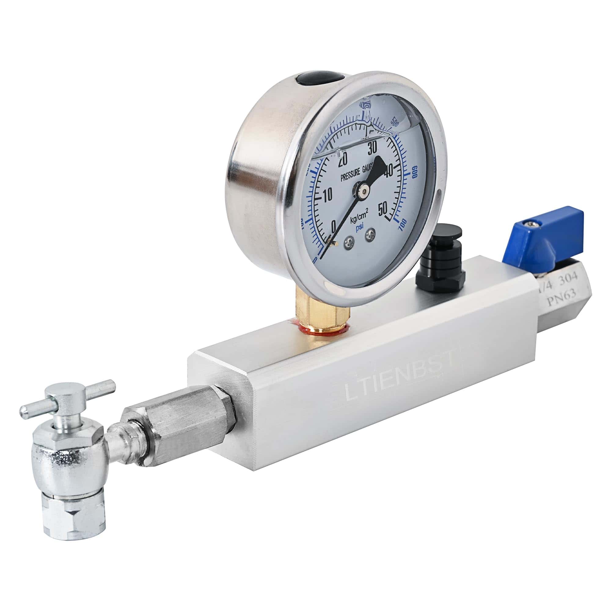 Kit de Regulador de Nitrógeno LTIENBST 700PSI para Rellenar - Imagen 6