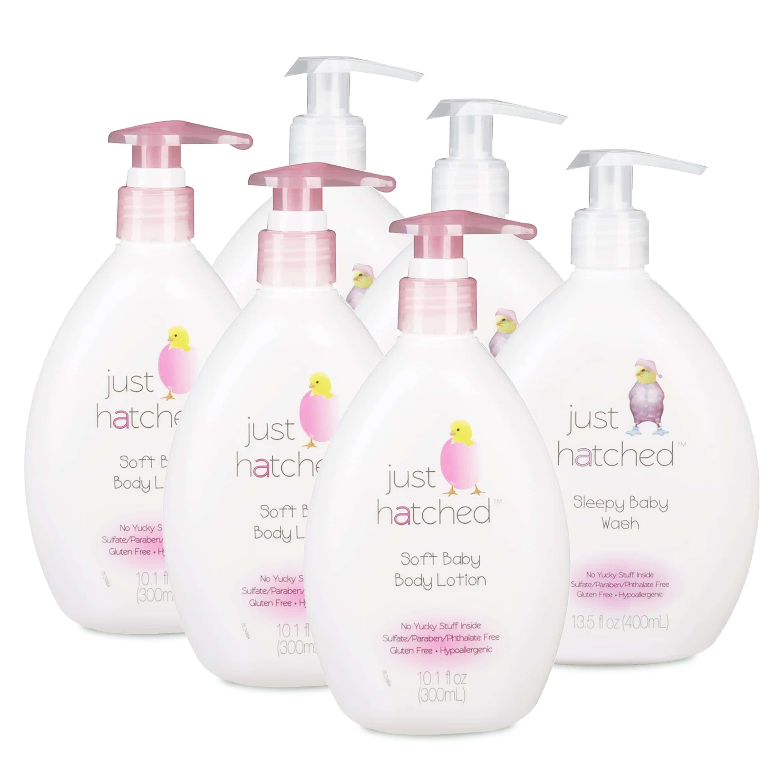 Paquete de Lavado Nocturno + Loción para Rutina de Bebé