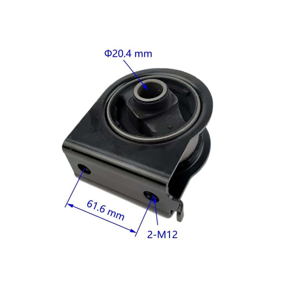 Conjunto de 4 soportes de motor y -Negro - Imagen 7