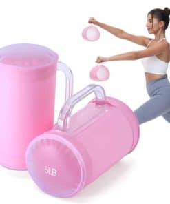 Mancuernas acuáticas DEIRIS, Set de mancuernas con agua,