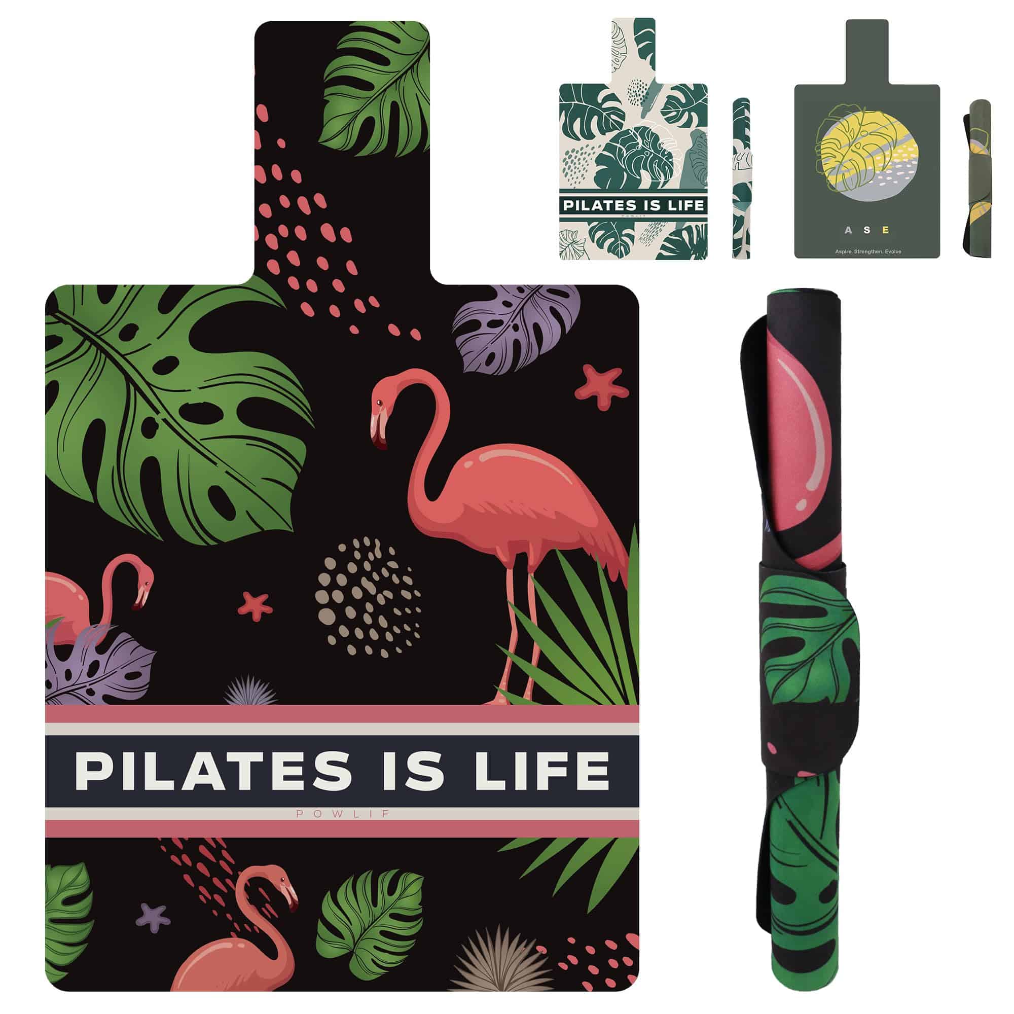 Tapete para Pilates Reformer POWLIF, Cubierta Plegable para