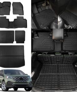 Tapetes para Piso Compatibles con Ford Edge 2015-2024 (No