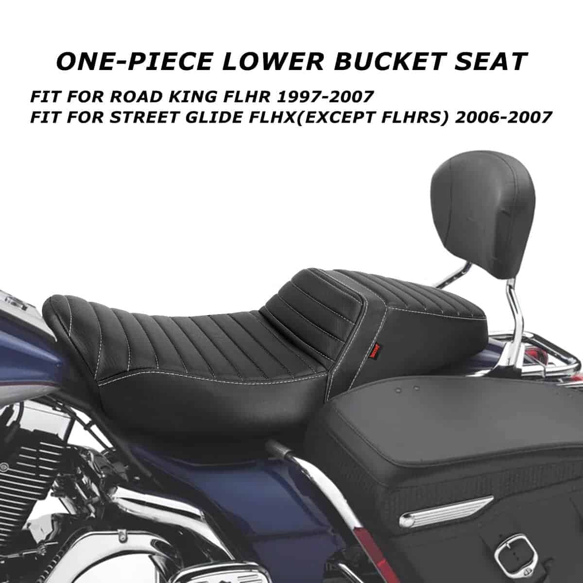 Asiento de una sola pieza para conductor y pasajero - Imagen 3