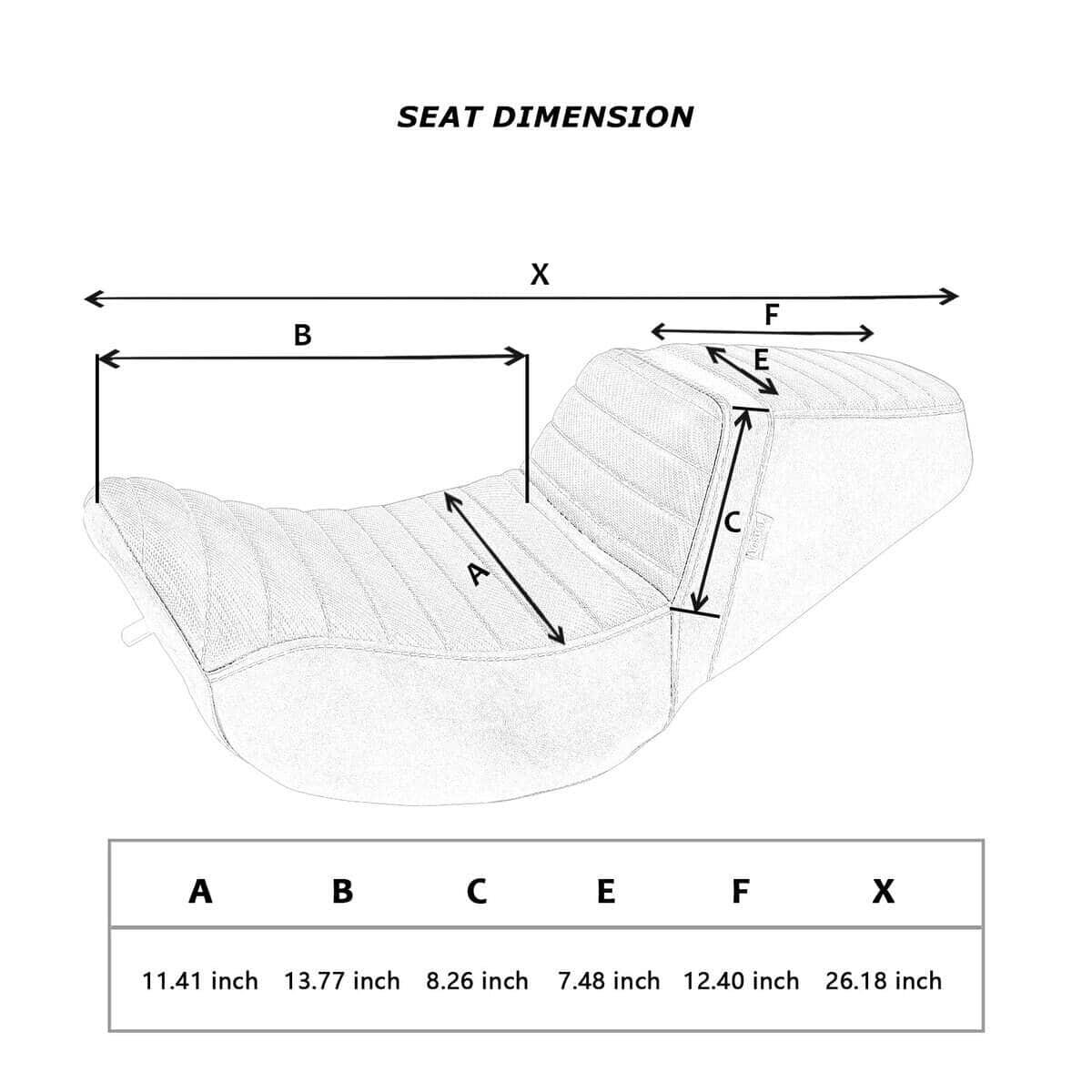 Asiento de una sola pieza para conductor y pasajero - Imagen 6