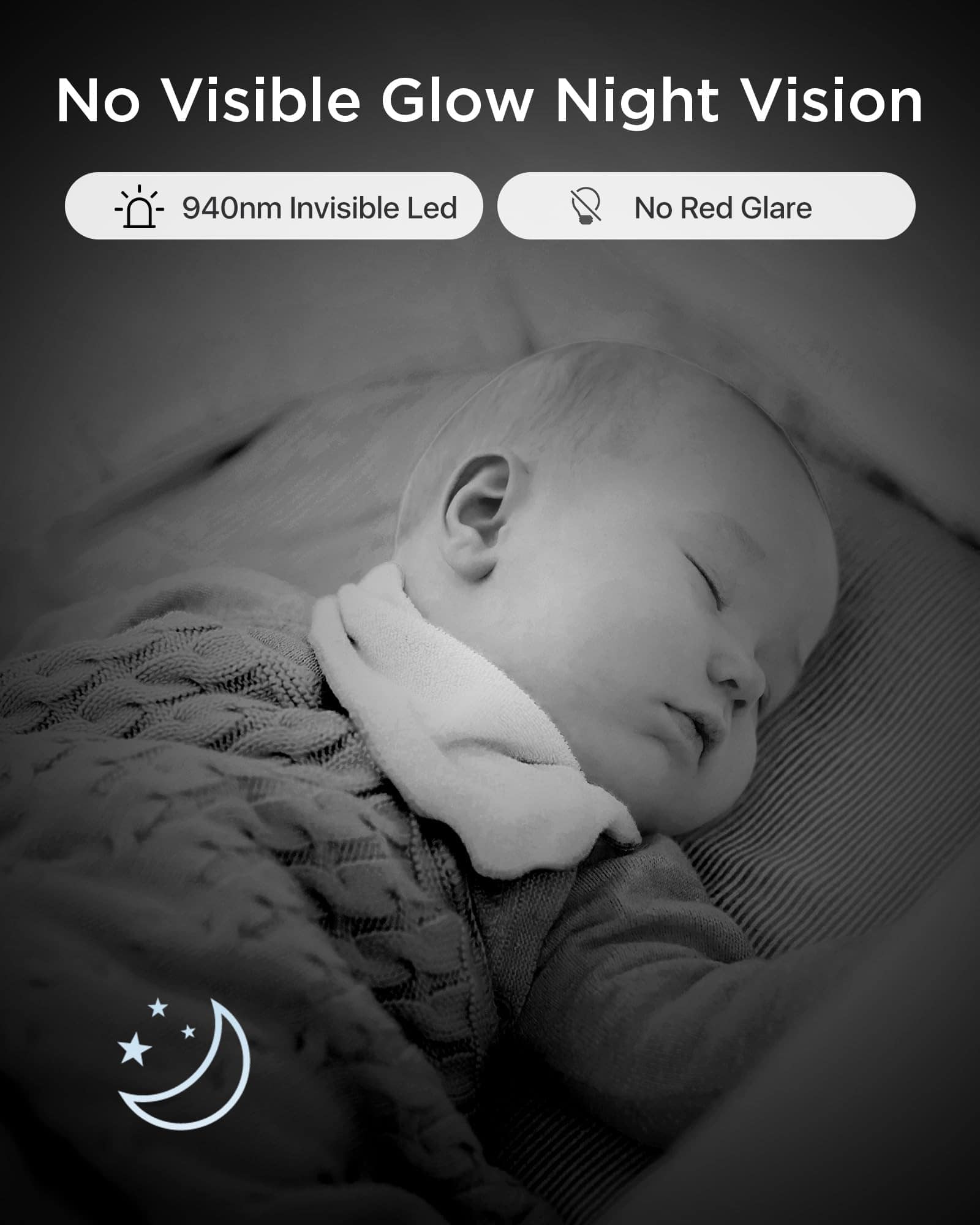 Cámara Inteligente para Bebés y Mascotas Loocam 2.5K 4MP - Imagen 4
